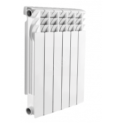 Радиатор биметаллический секционный 500/80/6 боковое подключение