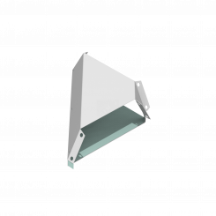 Соединитель L-образный с набором креплений для светильников серии Supermarket Вартон