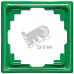 Рамка 1 пост для кабель-канала зеленая Рамка 1 пост для кабель-канала зеленая