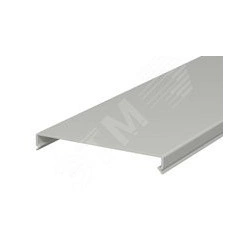 Крышка кабельного канала LK4 120 мм (ПВХ, серый) Крышка кабельного канала LK4 120 мм (ПВХ, серый)