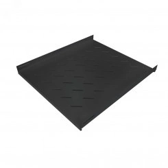 Полка стационарная NTSS 470х350мм, для напольных шкафов глубиной 600мм, нагрузка до 100кг, черный RAL 9005