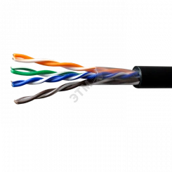 Витая пара SUPRLAN Standard UTP 5e 4x2xAWG24 Cu PE Out.