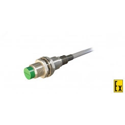 Датчик индуктивный взрывобезопасный ДВИ-М12-39В-2130-Х Расстояние срабатывания Sn: 4 мм Частота переключения: 800 Гц Материал корпуса: Латунь никелированная Диаметром 12 мм IP67 Кабель 2 м со штуцером (ПВС ХЛ 2х0,35 мм2)