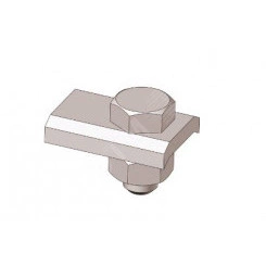 Прижим НЛ-ПР УТ1,5, горячее цинкование (толщина покрытия 40...120мкм)