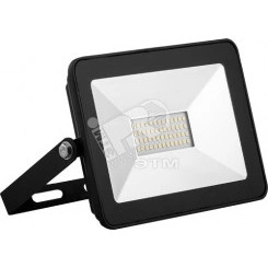 Прожектор светодиодный ДО-30w 4000К 2700Лм IP65 черный Прожектор светодиодный ДО-30w 4000К 2700Лм IP65 черный