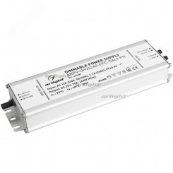 Блок питания ARPV-UH24240-PFC-DALI-PH (24V, 10.0A, 240W) (ARL, IP67 Металл, 7 лет)