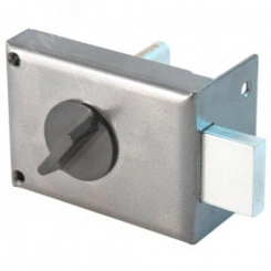 Замок накладной цилиндровый для деревянных дверей, АЛЛЮР ЗН1-1 А Замок накладной цилиндровый для деревянных дверей, АЛЛЮР ЗН1-1 А