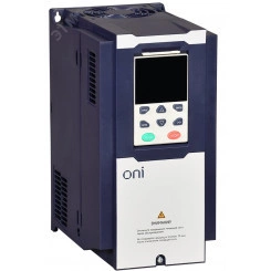 Преобразователь частоты K750 380В 3Ф 5,5-7,5кВт 13-17А со встроенным тормозом ONI Преобразователь частоты K750 380В 3Ф 5,5-7,5кВт 13-17А со встроенным тормозом ONI