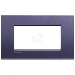 LivingLight Рамка прямоугольная 4 поста Синий шелк