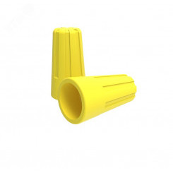 Зажим соединительный изолирующий СИЗ-4,  4,8 мм (1,5-9,5 кв мм) желтый