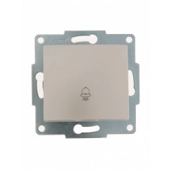 KARINA Кнопка звонка жемчужно-белый перламутр (10шт/120шт)