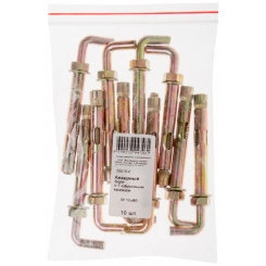 Болт анкерный 10х80 с Г-образный крюком (10шт)