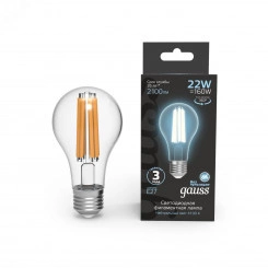 Лампа светодиодная LED 22Вт 2100Лм 4100К белая Е27 А70 Filament Gauss