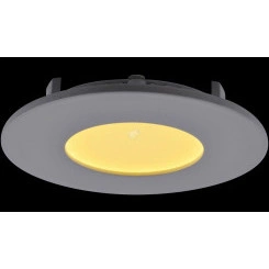 Светильник светодиодный 1x3WxLED встраиваемый D90xH25 отверстие D80 incl. 1x240lm 3000K белый/PC