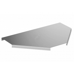 Крышка на ответвитель Т-образный осн. 600 S=1мм гор.оцинк. Крышка на ответвитель Т-образный осн. 600 S=1мм гор.оцинк.