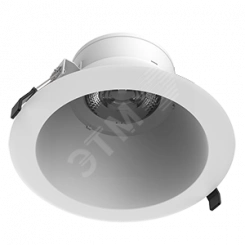 Светильник светодиодный DL-Lens Comfort встраиваемый 36W 4000К 230х128мм IP20 угол 24 градуса белый