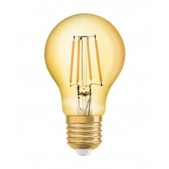 Лампа светодиодная филаментная LED 6,5Вт Е27 2400K 650лм груша золото 230V FIL CL А (замена 35Вт) OSRAM Vintage 1906