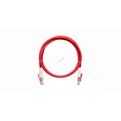 Шнур с замком U/UTP 4 пары Кат.5e 2хRJ45/8P8C T568B 7х0195мм LSZH Шнур с замком U/UTP 4 пары Кат.5e 2хRJ45/8P8C T568B 7х0195мм LSZH