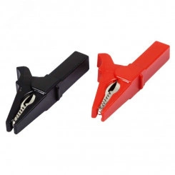 Зажим крокодил для тестера 15 А 53 мм гнездо ''banana'' Зажим крокодил для тестера 15 А 53 мм гнездо ''banana''