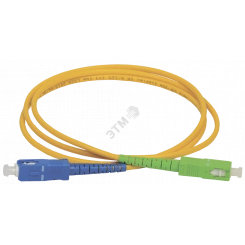 Патч-корд оптический SM 9/125(OS2) LC/UPC-SC/APC(simplex)(1м)