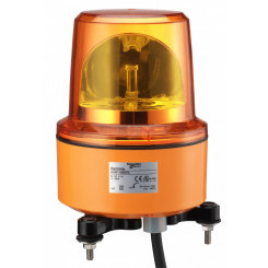 Лампа маячок вращающаяся оранжевый 24В AC/DC 130 мм