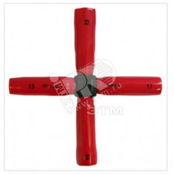 CT166 Ключ крестообразный 13-17-19-22 мм