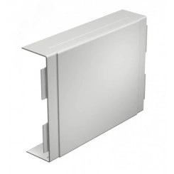 Крышка Т-образной секции кабельного канала WDK 60x210 мм (ПВХ, светло-серый) Крышка Т-образной секции кабельного канала WDK 60x210 мм (ПВХ, светло-серый)