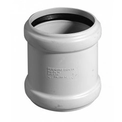 Муфта двухраструбная бесшумной канализации 200 Муфта двухраструбная бесшумной канализации 200