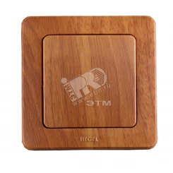 Выключатель одноклавишный скрытый дуб 10А Выключатель одноклавишный скрытый дуб 10А