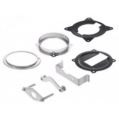 Скобка тип 1 (прямая) в комплекте с нерж. винтами M5x35 для манометра ТМ-320/321 Скобка тип 1 (прямая) в комплекте с нерж. винтами M5x35 для манометра ТМ-320/321