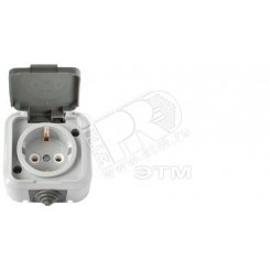 Беларусь Розетка с заземлением наружная IP54 Беларусь Розетка с заземлением наружная IP54