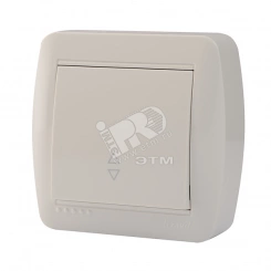 Демет Выключатель проходной белый Демет Выключатель проходной белый