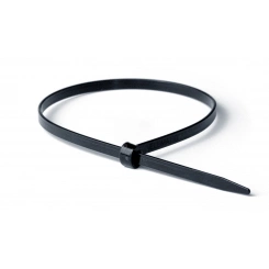 Хомут P6.6 с двойным замком белый 220x7.5