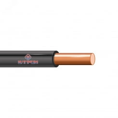 Провод ПуВ 1х1.5 черный (бухта) Провод ПуВ 1х1.5 черный (бухта)