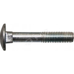 Болт DIN603 М8х100 мебельный оцинкованный (50 шт) Болт DIN603 М8х100 мебельный оцинкованный (50 шт)