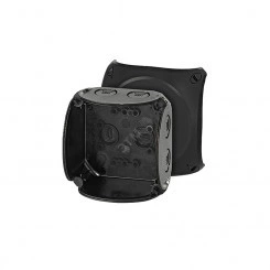 Коробка распределительная пустая 93х93х62 IP66/67/69 черная стойкая к УФ Коробка распределительная пустая 93х93х62 IP66/67/69 черная стойкая к УФ