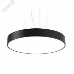 Светильник светодиодный ДСО-85Вт IP40 7600Лм 3000К COSMO DALI черный диаметр 1,2м