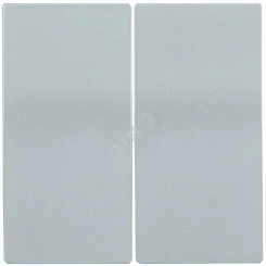 Накладка 2 клавиши BOLERO серебряный Накладка 2 клавиши BOLERO серебряный