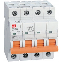 Автоматический выключатель BKN-b 4P C4 Автоматический выключатель BKN-b 4P C4