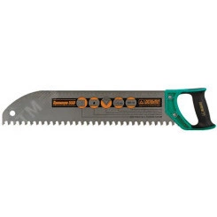 Ножовка по пенобетону ''Дельта''(Премиум), закругленное полотно, усиленный зуб, шаг 16 мм, 550 мм Ножовка по пенобетону ''Дельта''(Премиум), закругленное полотно, усиленный зуб, шаг 16 мм, 550 мм
