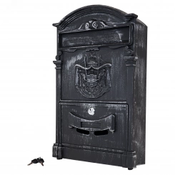 Ящик почтовый индивидуальный №4010В старое серебро Ящик почтовый индивидуальный №4010В старое серебро