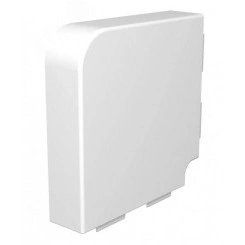 Крышка плоского угла кабельного канала WDK 60x230 мм (ПВХ, белый)