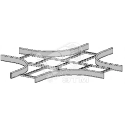 Элемент Х-образный KSX-800 R=300