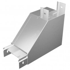 Угол верт. внутр. R 100х200 мм с разворотом трассы на 90 гр. ПЛЮС