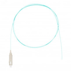 Шнур оптический монтажный (пигтейл), SC, OM3, нг(А)-HF, бирюзовый, 1,5 м