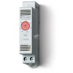 Модульный промышленный термостат NC контакт, диапазон температур (0 … +60) °C, Упаковка с 1 термостатом