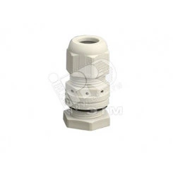 Сальник с разгрузкой натяжения вентилируемый KBM 40 13-21мм IP66/67 стойкий к УФ серый