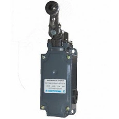 Выключатель путевой ВП19М-21Б-431-67 У2.17 четырехполюсный, рычаг с роликом, 3з+1р, IP67 Выключатель путевой ВП19М-21Б-431-67 У2.17 четырехполюсный, рычаг с роликом, 3з+1р, IP67