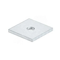 Пластина для увеличения площади опорной поверхности 70x70 горячий цинк Пластина для увеличения площади опорной поверхности 70x70 горячий цинк