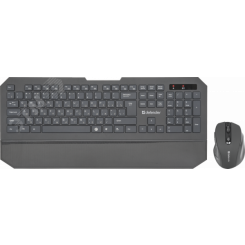 Комплект клавиатура + мышь беспроводной Berkeley C-925, черный